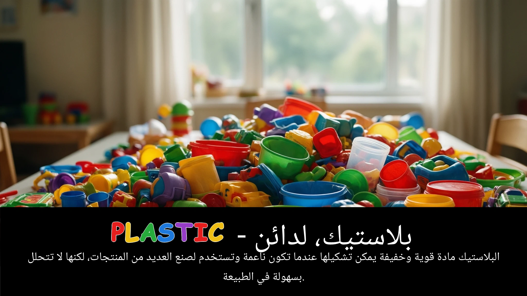 Arabic Illustration for plastic